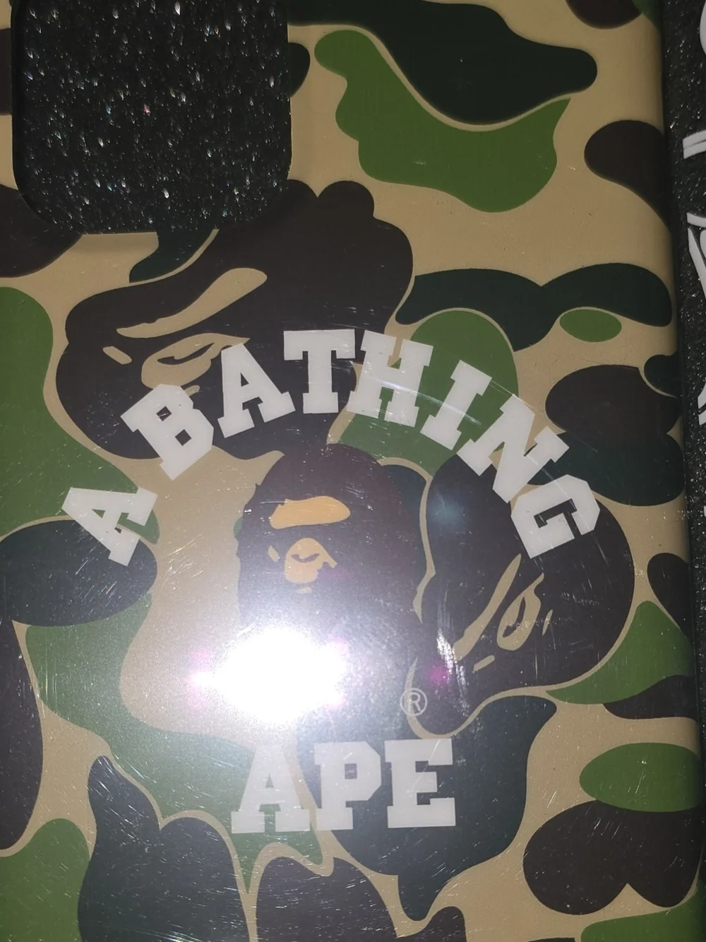 Bape Camo Phone Case in Green, Brown, Black